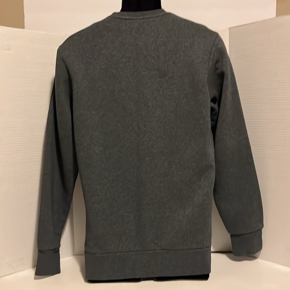 Adidas Men’s Essentials Fleece 3-Stripes Sweatshirt - Picture 6 of 10